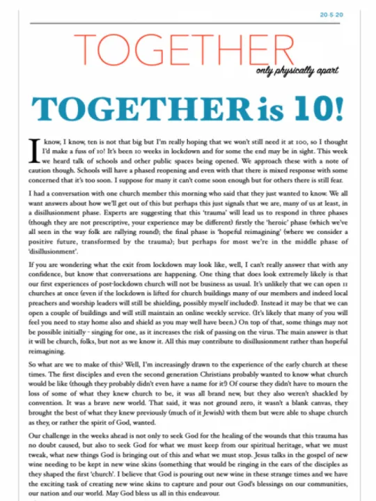 TOGETHER – 20-5-20 Preview