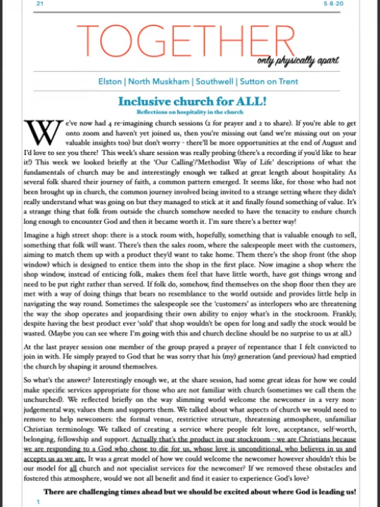 TOGETHER – 5-8-20 – Preview