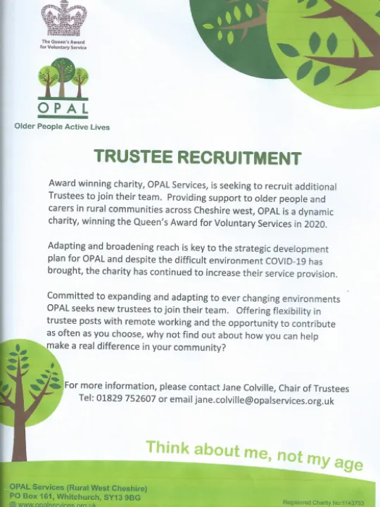 OPAL Trustees Poster PhotoScan