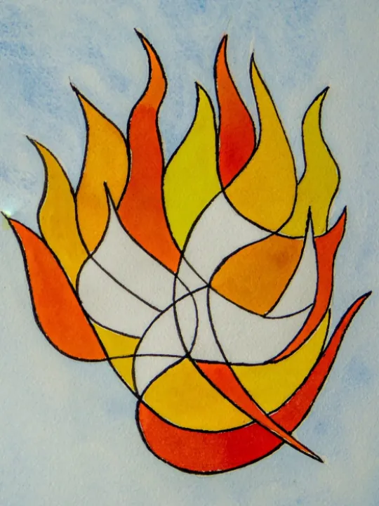 Flame Dove