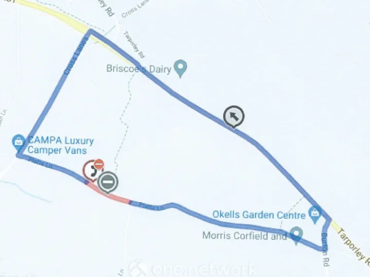 Road Closure PhotoScan