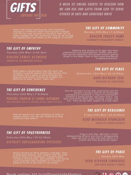 GIFTS flyer &ndash; all sessions