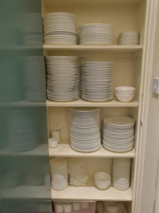 More crockery