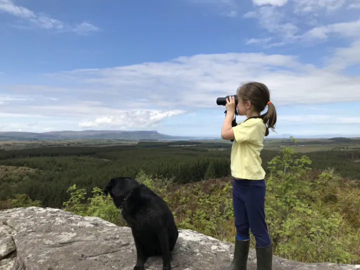 View from little dog hill
