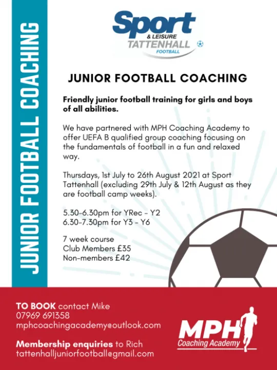 Thumbnail_tattenhall Junior Football   Weekly Coaching