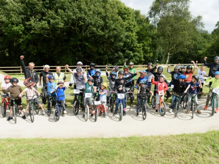 Newton Stewart BMX track team