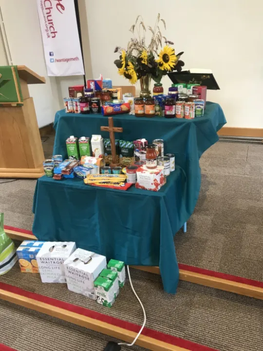 Image: 2021-09-26 Harvest goods for foodbank