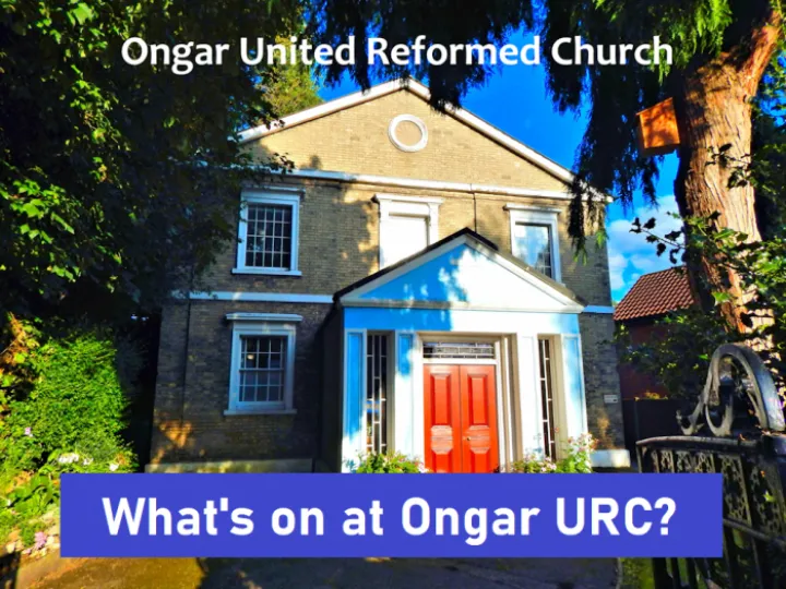 Whats on at Ongar
