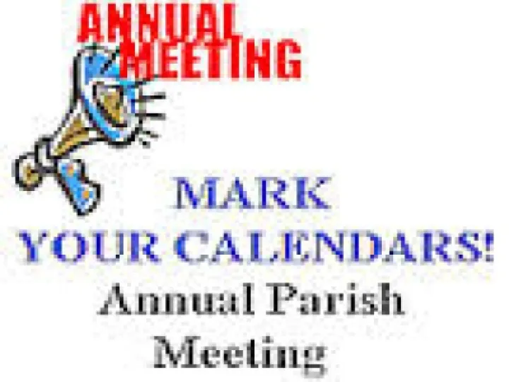 Annual Parish Meeting