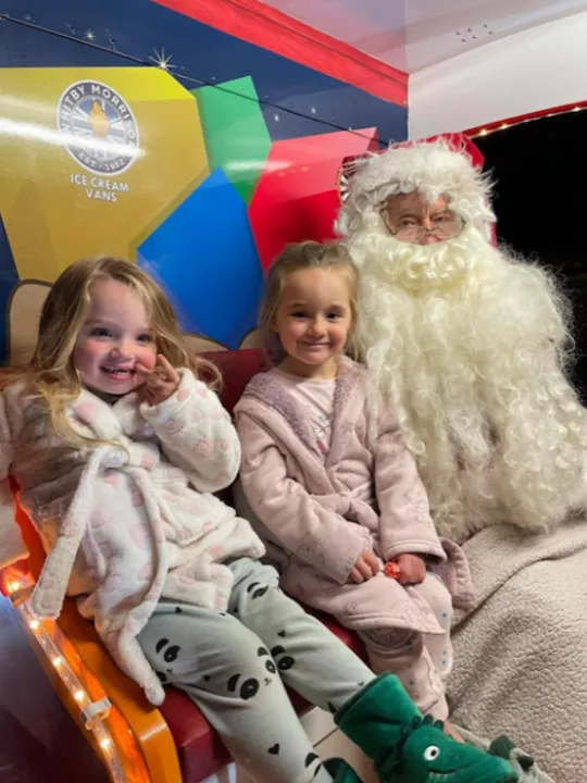 Santa Sleigh visit 2