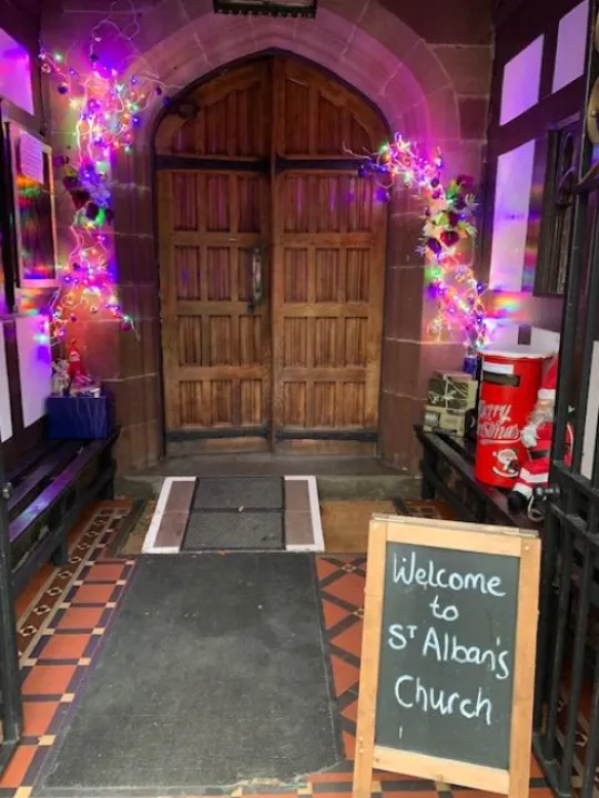 St Albans Welcome Christmas lights