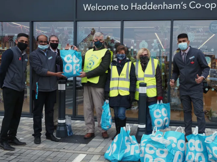 Thanks to Covid Volunteers