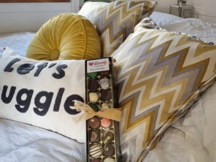 Valentine chocolates – Wellington lodge