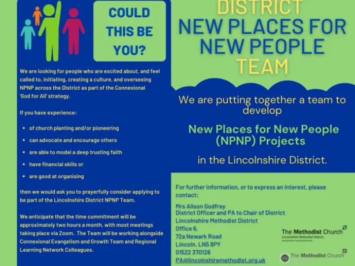 NPNP Team Recruitment flier