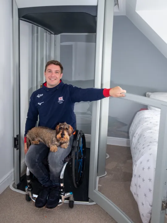 Stiltz Lifts Ben Pritchard