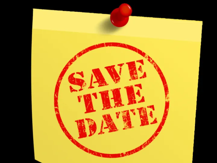 Save the date