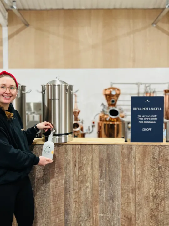 Three Wrens Gin on Tap