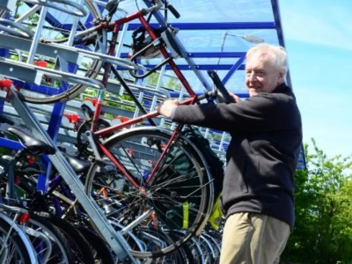 New Bike Stands Opening 03