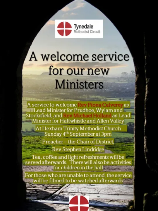 New ministers poster NEW