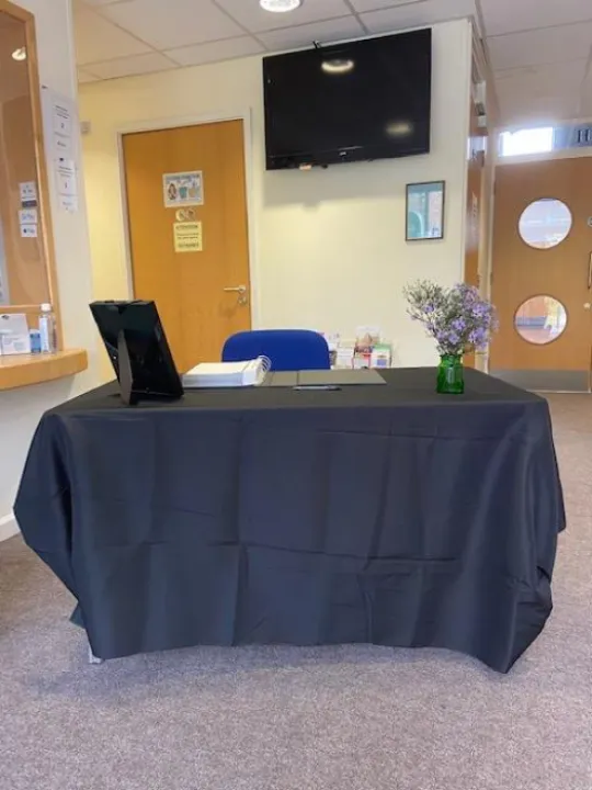 Death of QE 11 Book of Condolence Img_5384