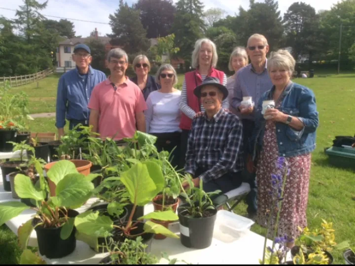 Members of the Kelsall Gardening Club