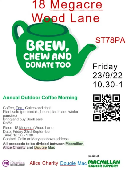 Colin & Marys Coffee Morning_23rd Sept 2022_300822