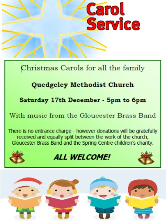 Quedgeley Carol Service