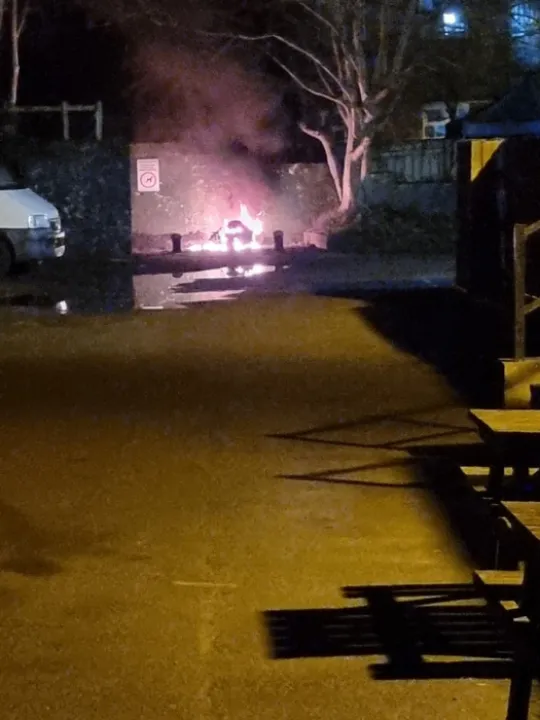 moped fire