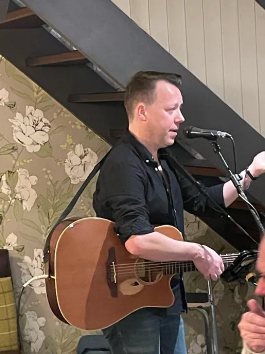 Jim Kirkpatrick at the Shroppie