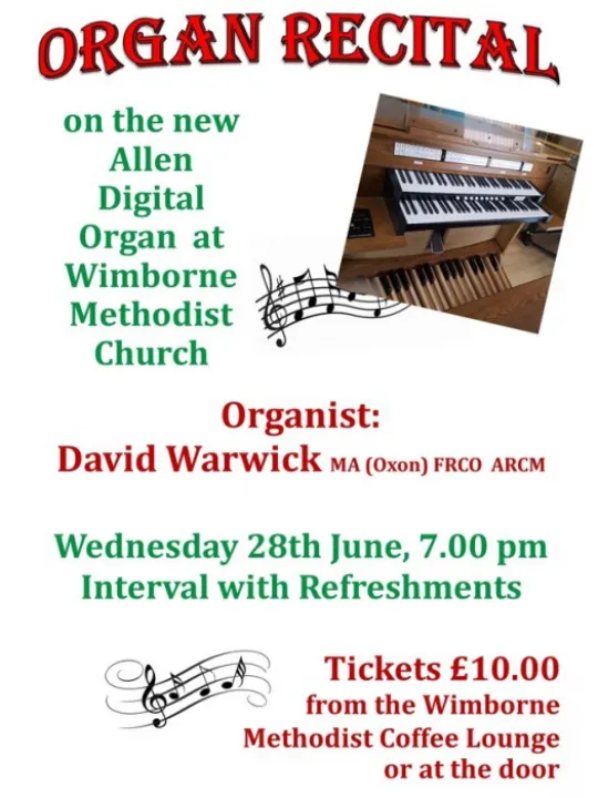 Organ Concert June 2023