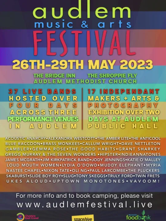 Audlem Music Festival Poster
