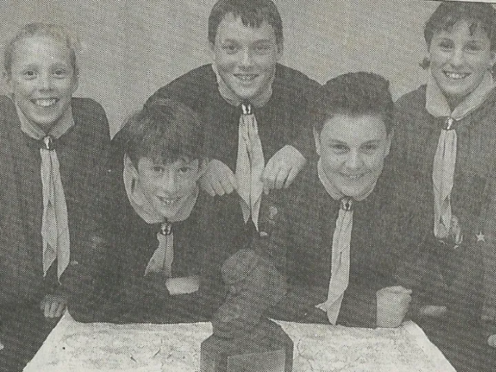 THR Young Scouts Take Hiking Title April 1997 PhotoScan