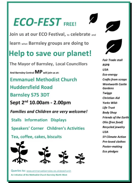 ECO fest flyer Sept 23