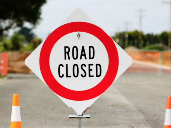Road Closed Unsplash