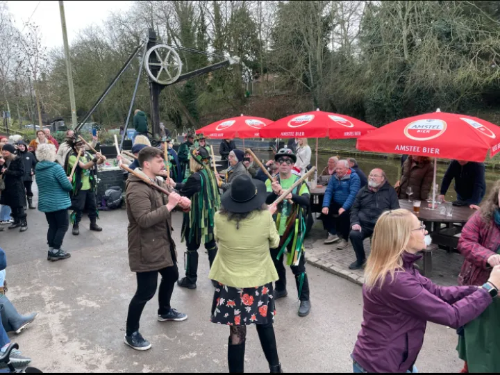 Frolics at the Shroppie