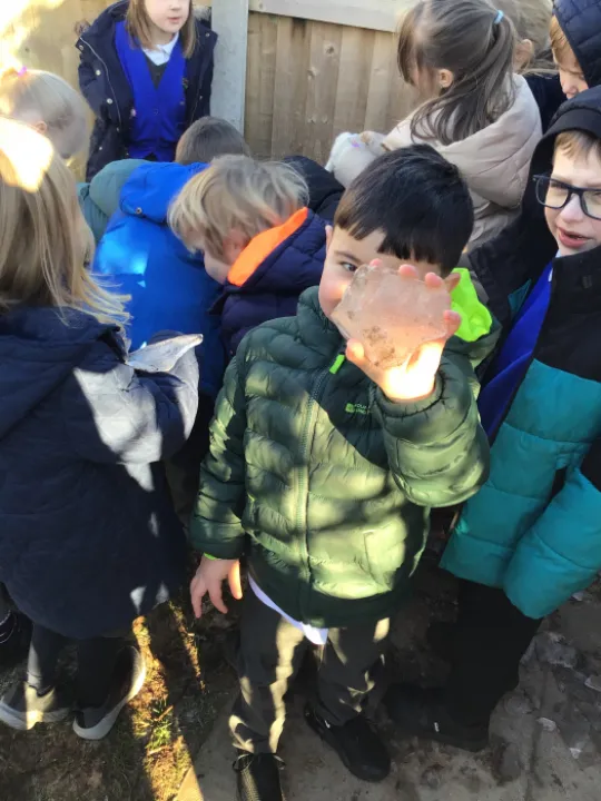 Finding ice
