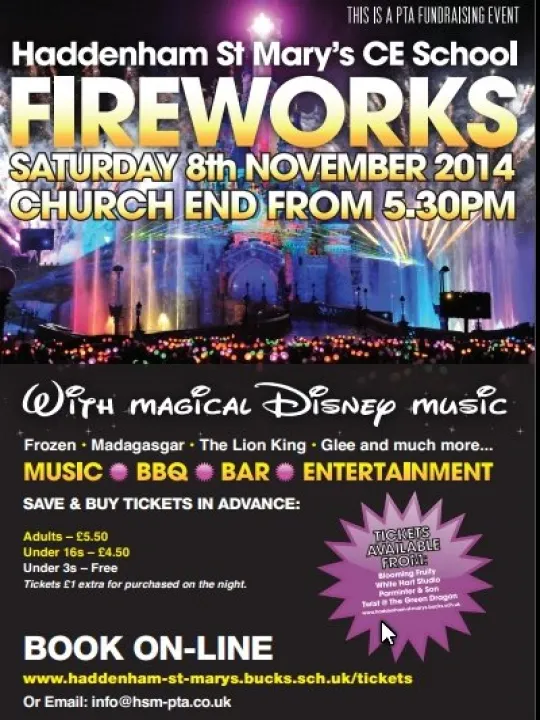 Fireworks Poster 2014