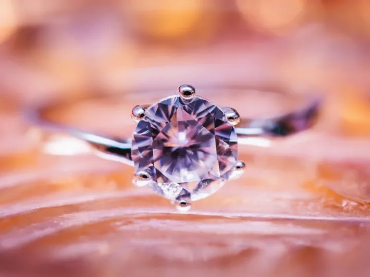 Diamond, jewelry, macro
