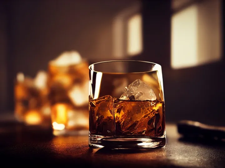 Whiskey, alcohol, drink