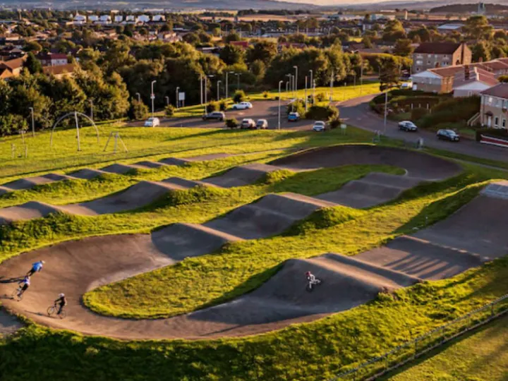 Western Titans BMX track Glasgow overview
