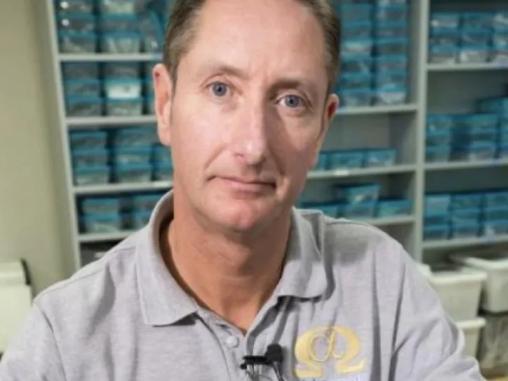 David Bithel chief glasses repair technician