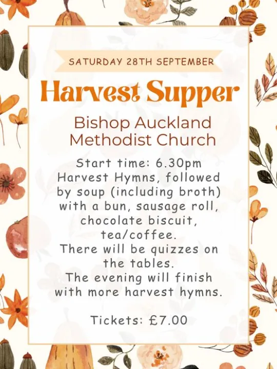 BAMC Harvest Supper