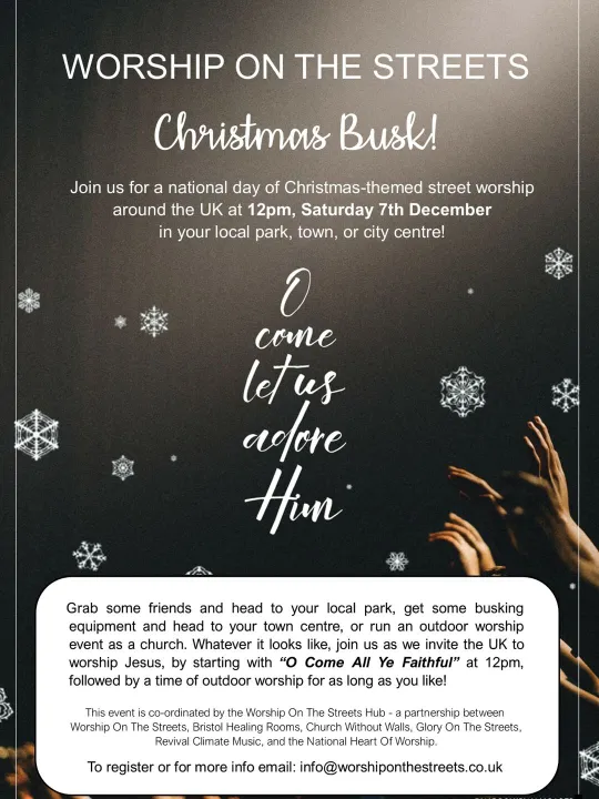 Wots Day – Xmas Busk Flyer