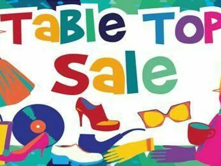 Table Top Sale
