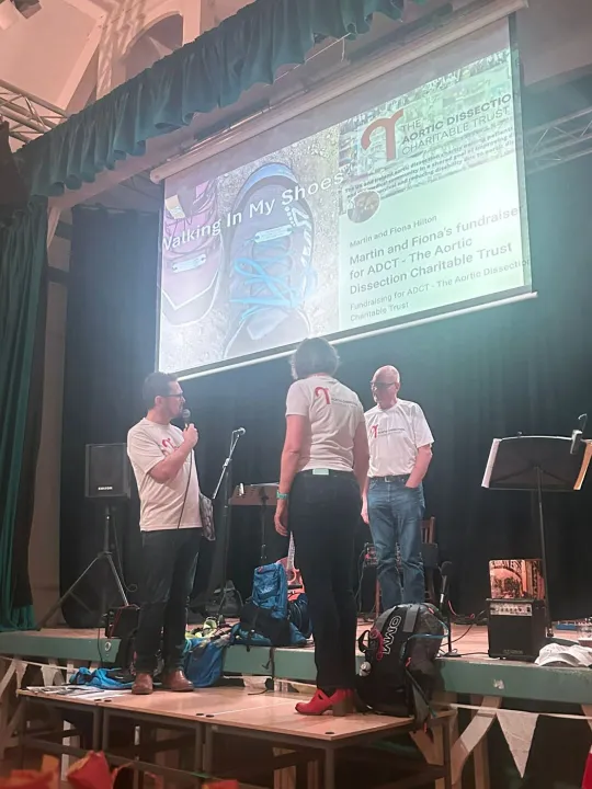 Aortic dissection charity