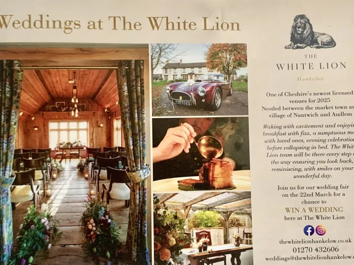 Cheshire Life magazine.