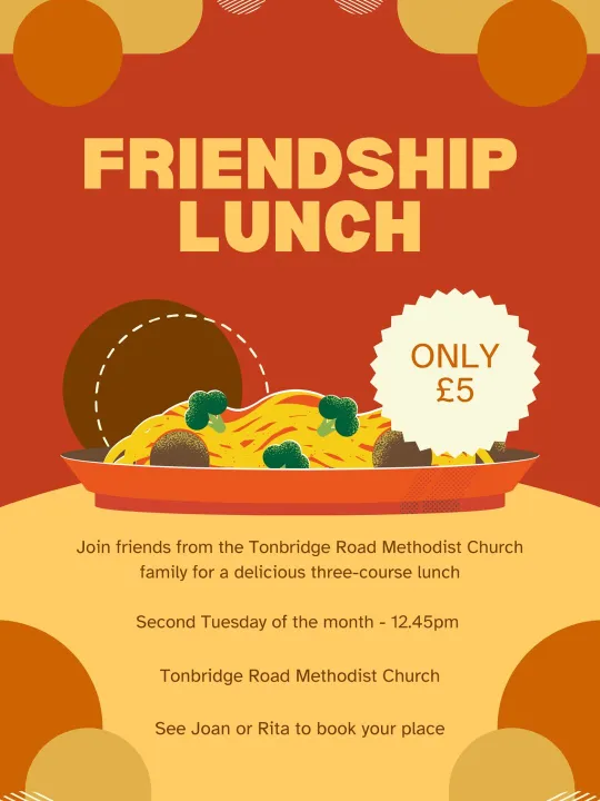 Friendship Lunch Poster
