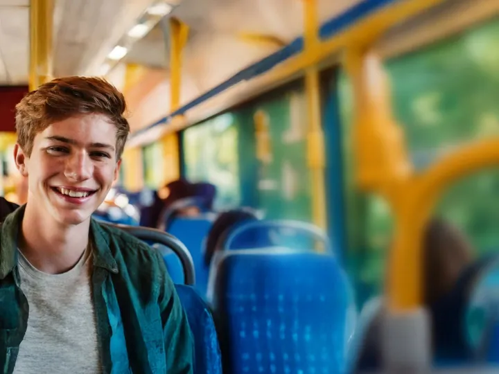 Student-On-Bus