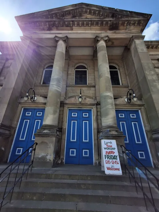 Central from the front