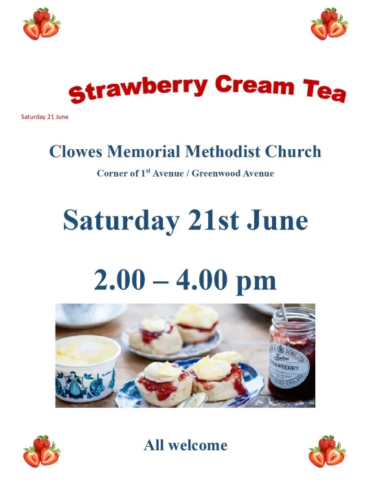 Clowes Strawberry Cream Tea